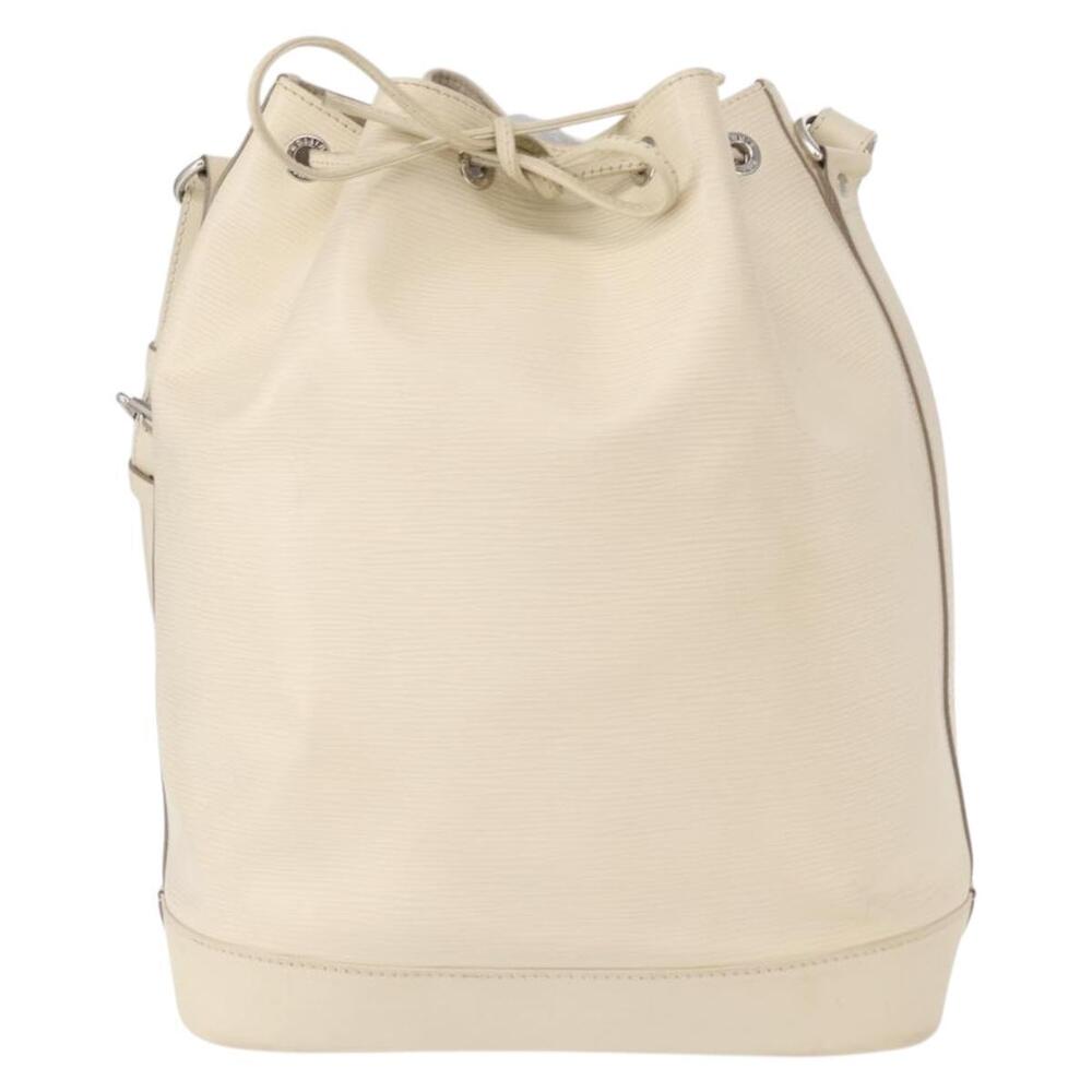 LOUIS VUITTON Epi Noe Shoulder Bag White Yvoire M4084J LV Auth 153505V - Picture 13 of 16